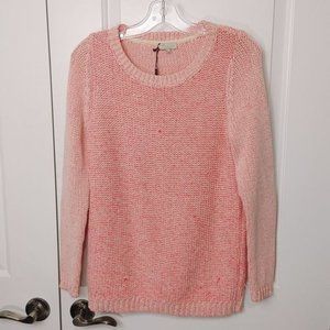 Italian pink sweater warm cozy